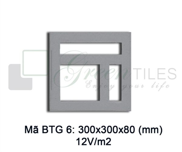 BTG 06 - Gạch bông gió 30x30cm