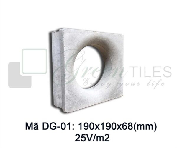 DG01 - Gạch bông gió 19x19cm