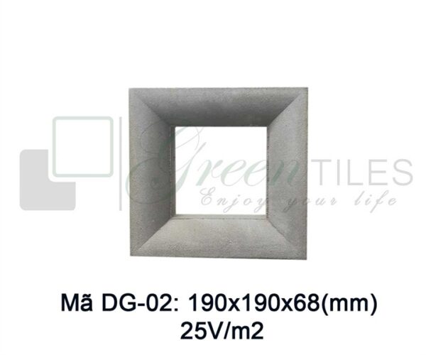 DG02 - Gạch bông gió 19x19cm