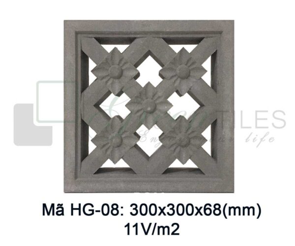 HG 08 - Gạch bông gió 30x30cm