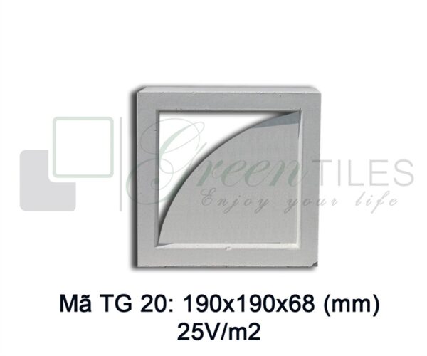 TG20 - Gạch bông gió 19x19cm