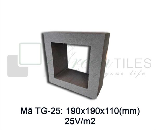 TG 25 - Gạch bông gió 19x19cm
