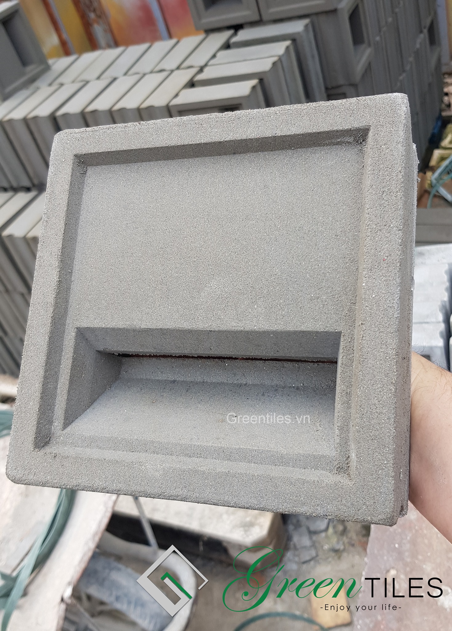 Green Tiles Gạch thông gió chắn mưa 20x20cm (2)